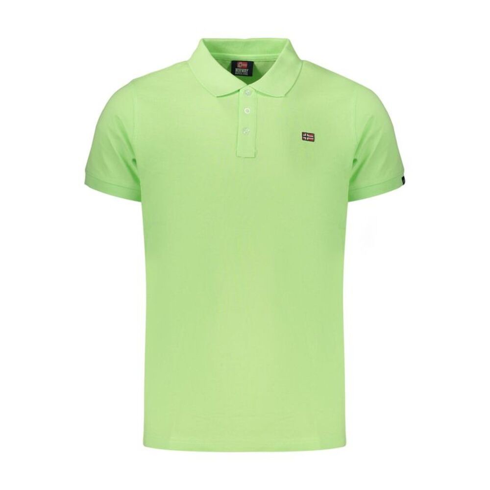 Norway 1963 Verde Cotton Men's Men's Polo